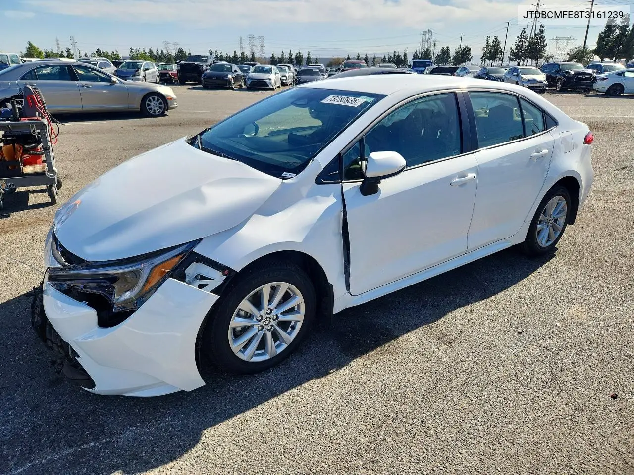 TOYOTA COROLLA 2026, VIN JTDBCMFE8T3161239