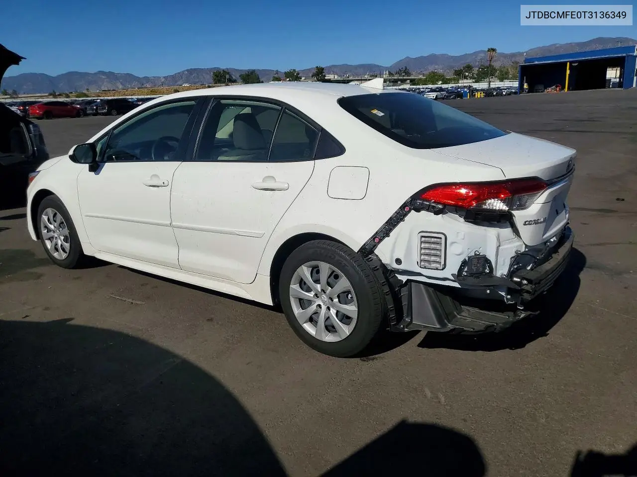2026 TOYOTA COROLLA VIN JTDBCMFE0T3136349 — фото 2