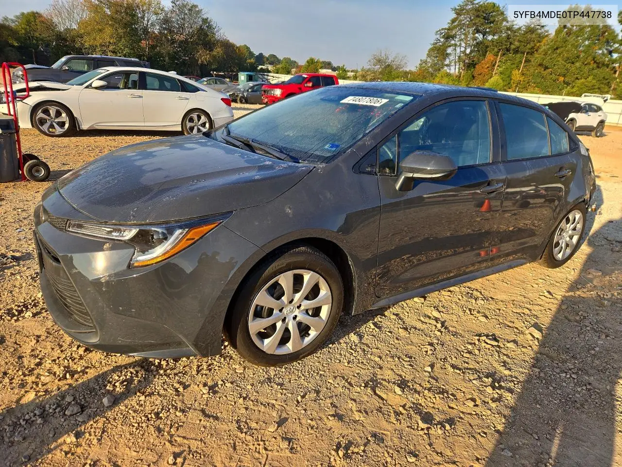 TOYOTA COROLLA 2026, VIN 5YFB4MDE0TP447738