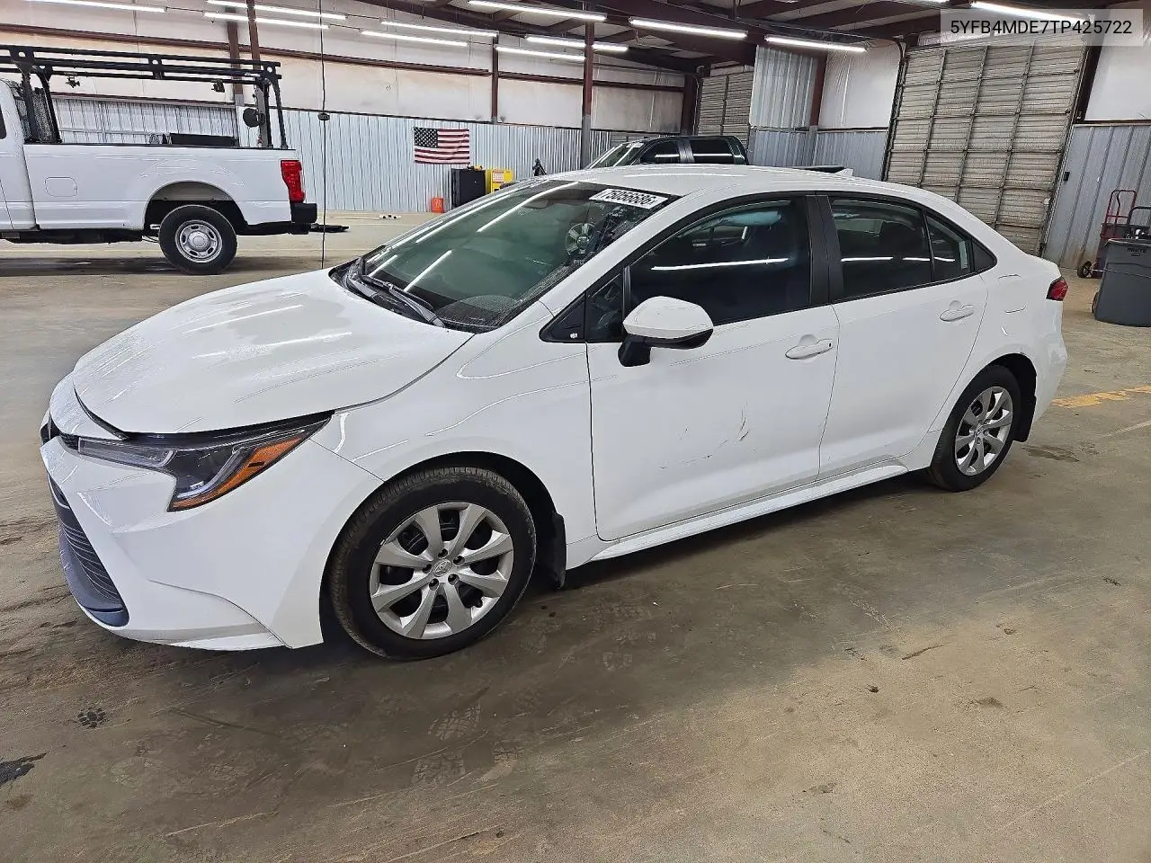 TOYOTA COROLLA 2026, VIN 5YFB4MDE7TP425722