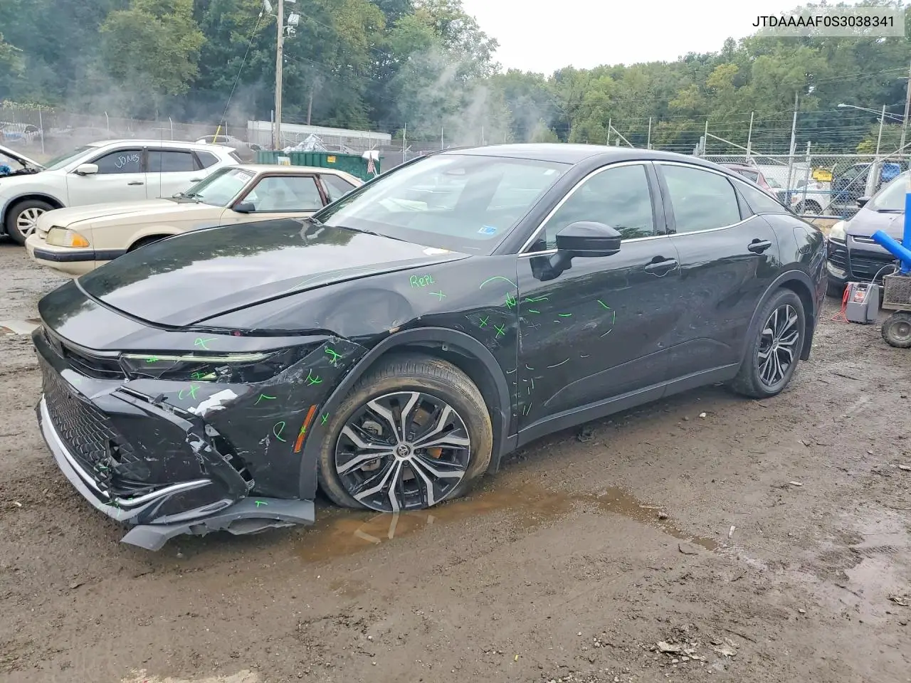 TOYOTA CROWN 2025, VIN JTDAAAAF0S3038341