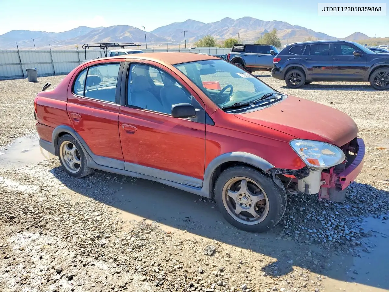 2005 TOYOTA ECHO VIN JTDBT123050359868 — фото 4