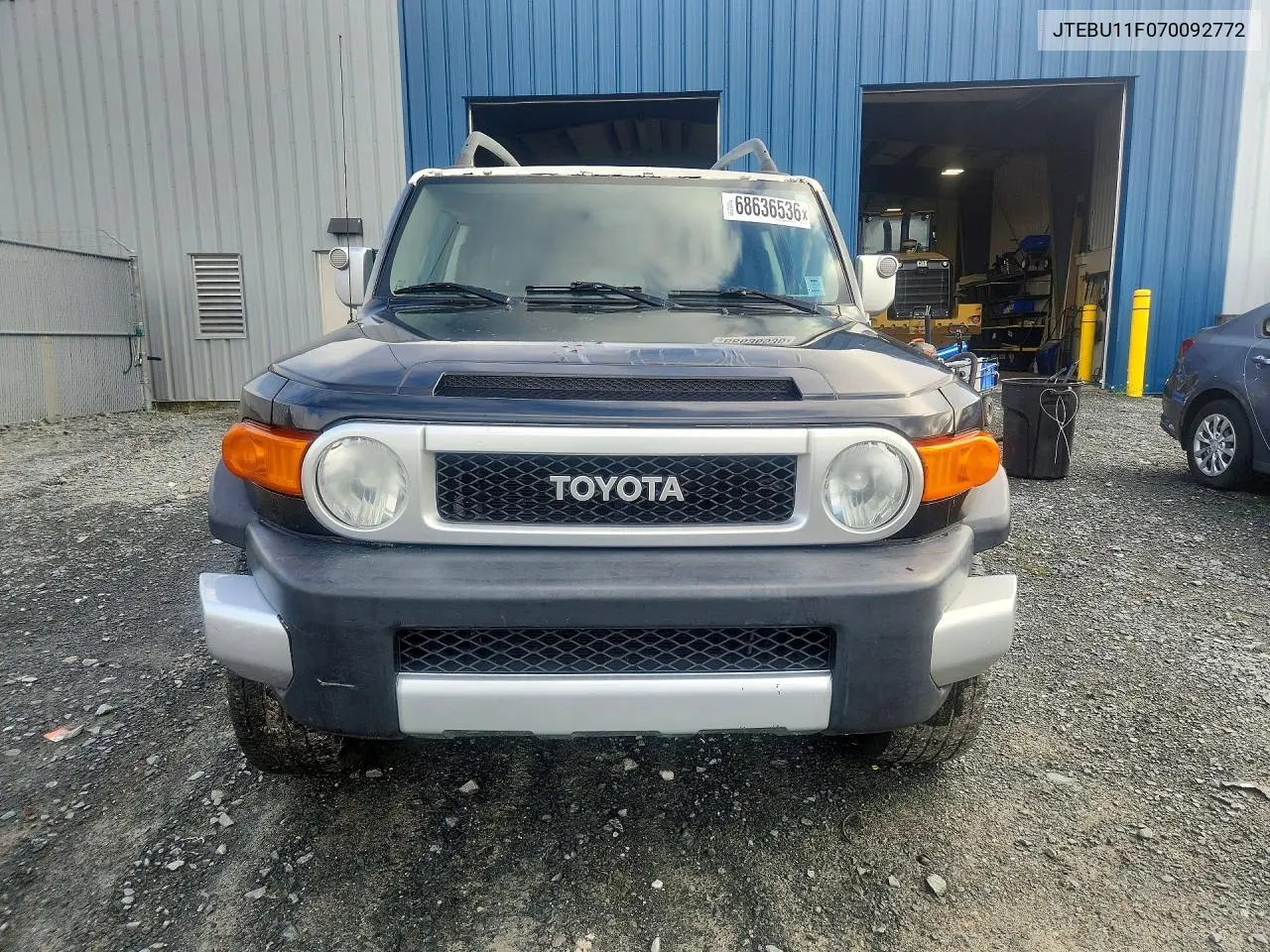 2007 TOYOTA FJ CRUISER VIN JTEBU11F070092772 — фото 5