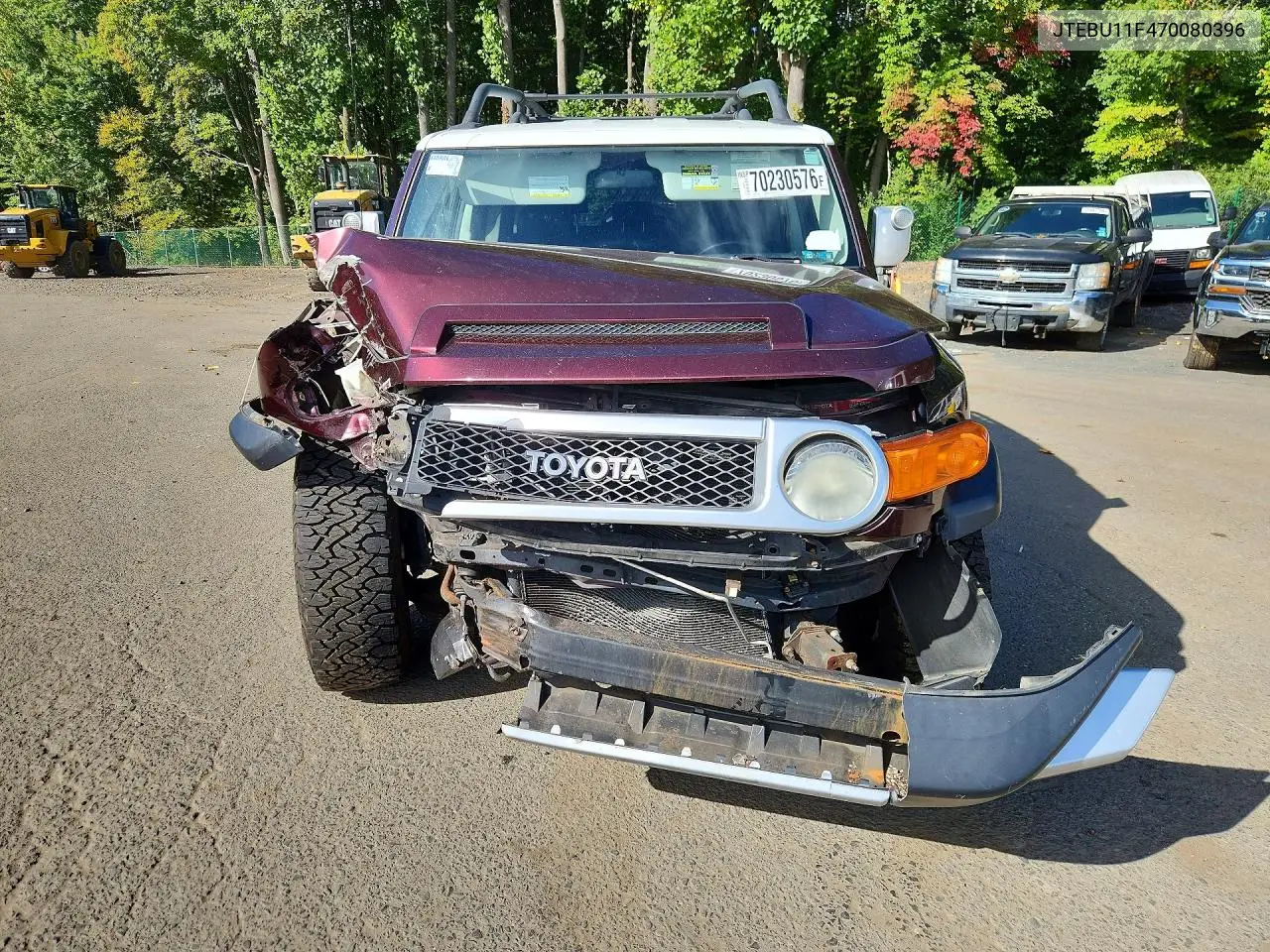 2007 TOYOTA FJ CRUISER VIN JTEBU11F470080396 — фото 5