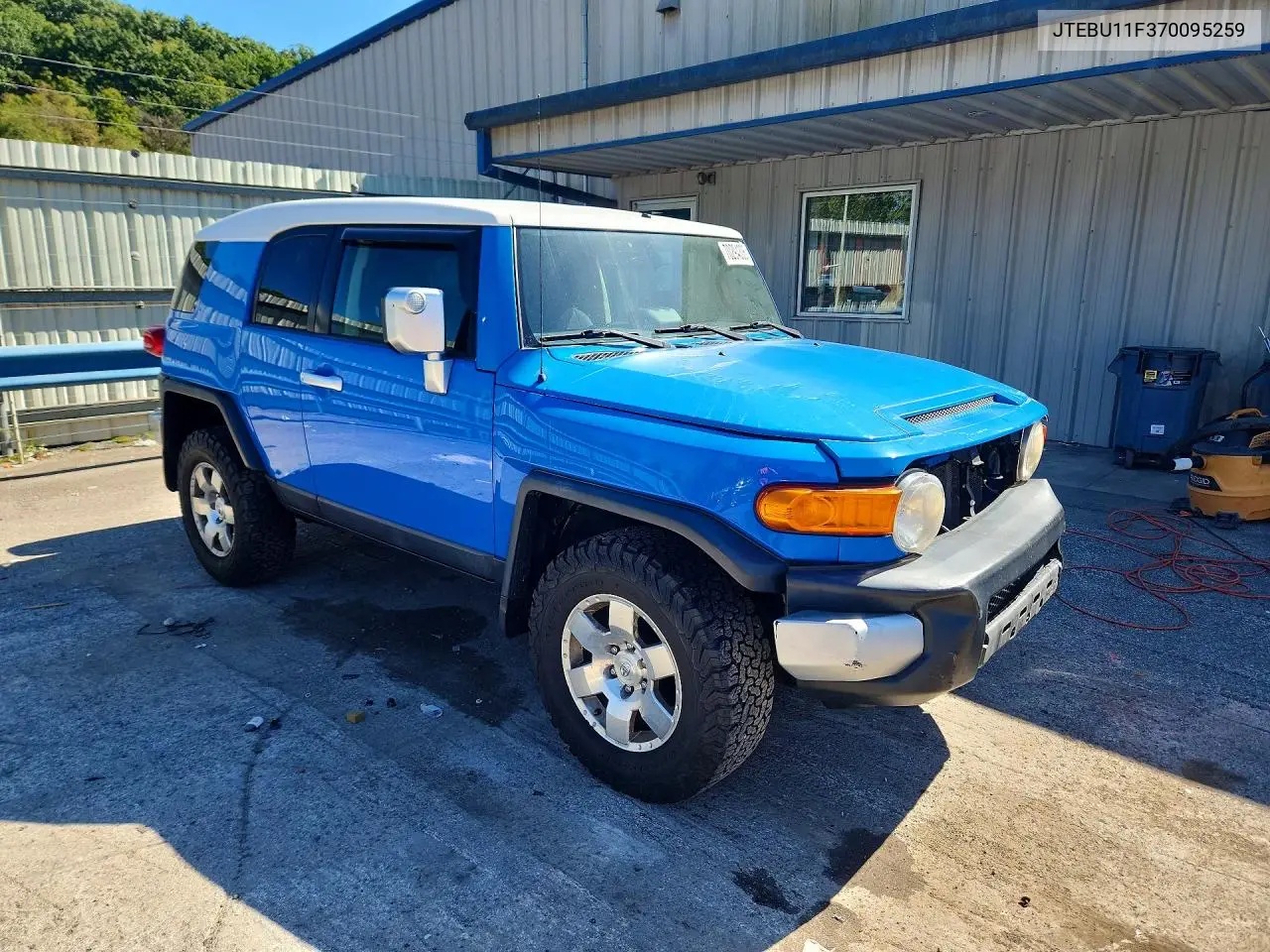 2007 TOYOTA FJ CRUISER VIN JTEBU11F370095259 — фото 4
