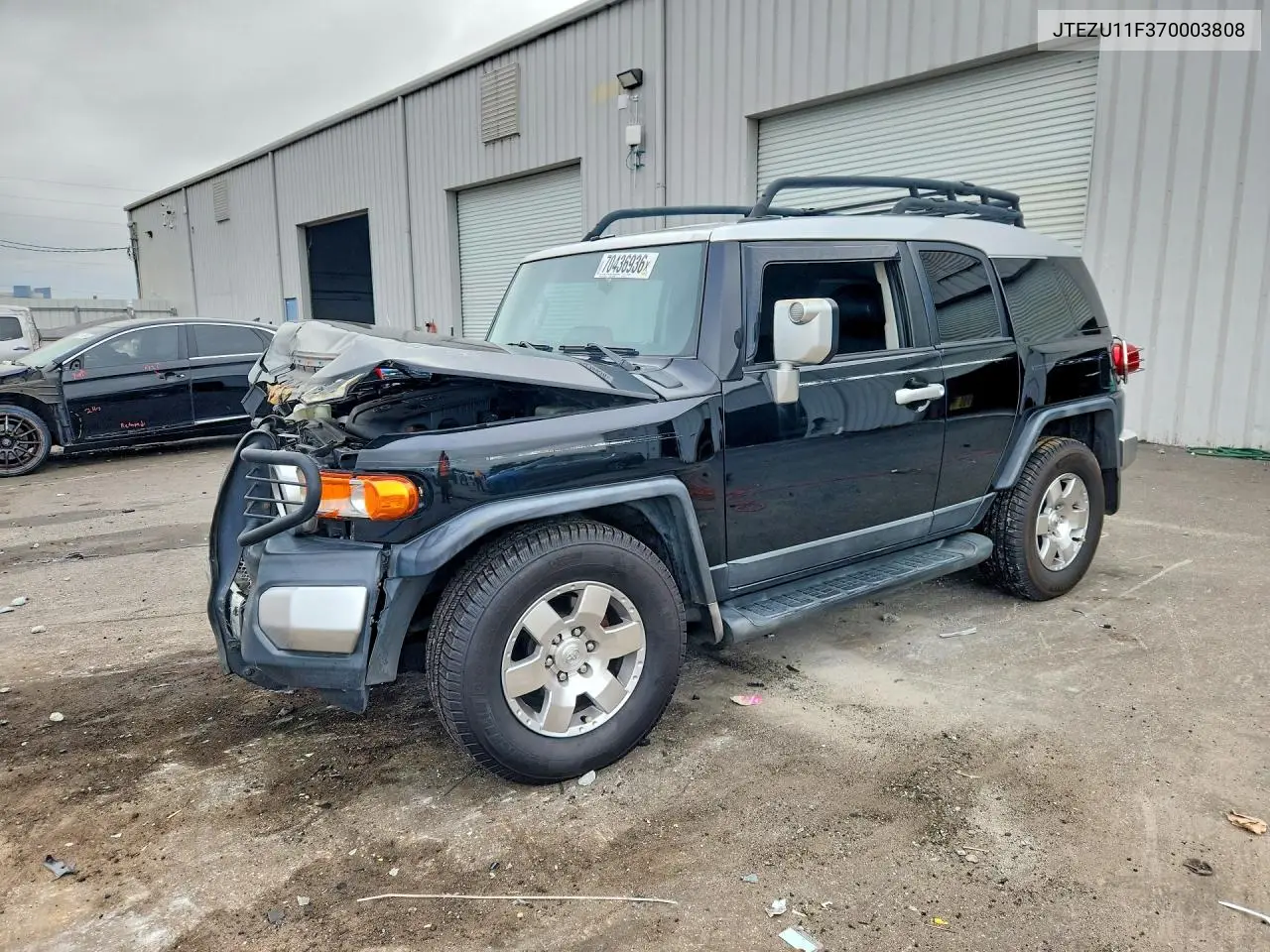 TOYOTA FJ CRUISER 2007, VIN JTEZU11F370003808