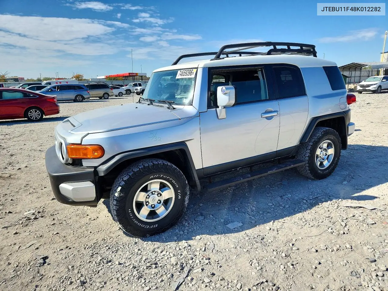 TOYOTA FJ CRUISER 2008, VIN JTEBU11F48K012282