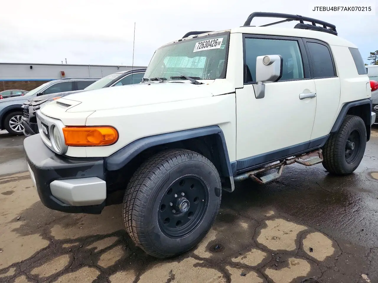 TOYOTA FJ CRUISER 2010, VIN JTEBU4BF7AK070215