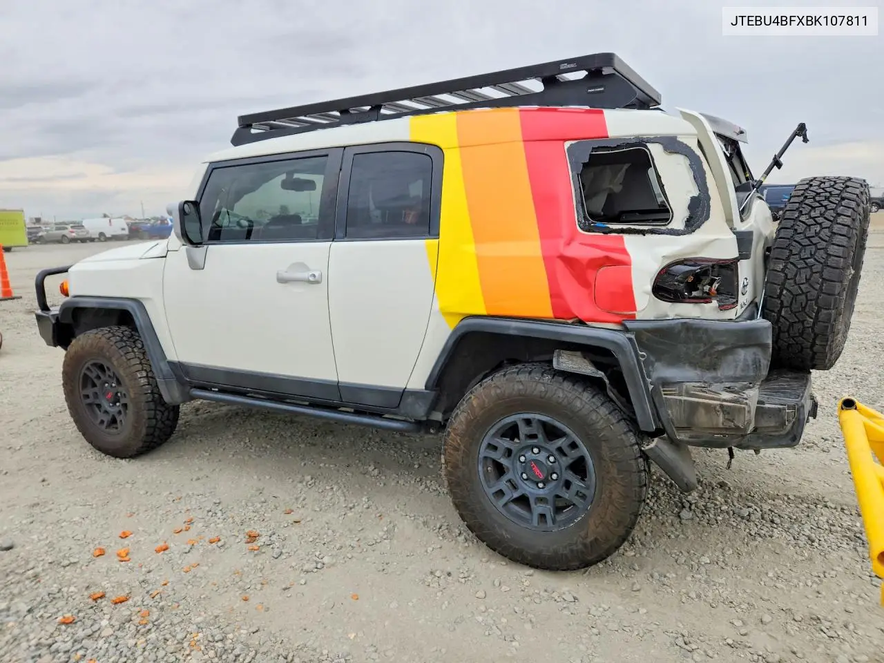 2011 TOYOTA FJ CRUISER VIN JTEBU4BFXBK107811 — фото 2