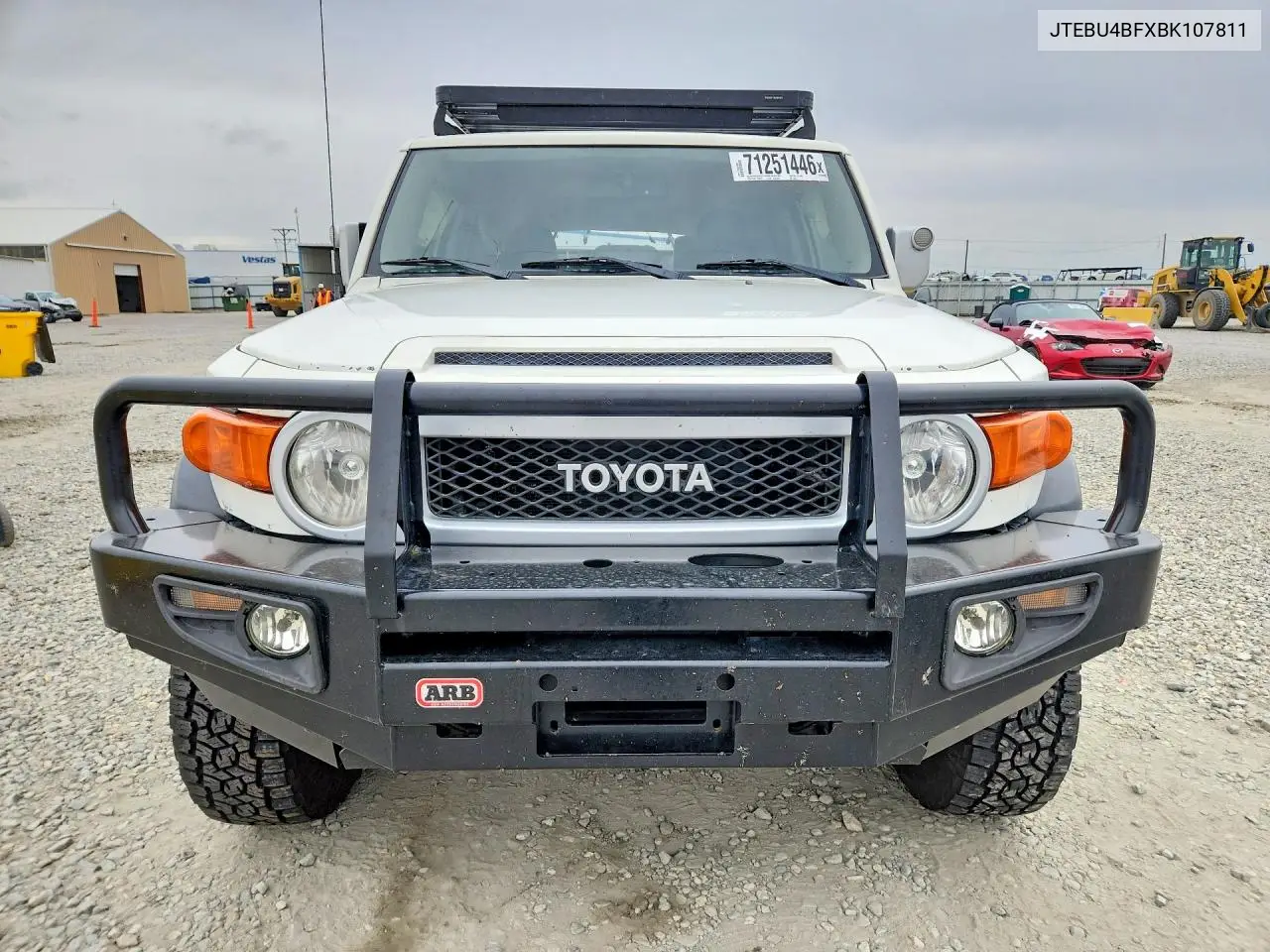2011 TOYOTA FJ CRUISER VIN JTEBU4BFXBK107811 — фото 5