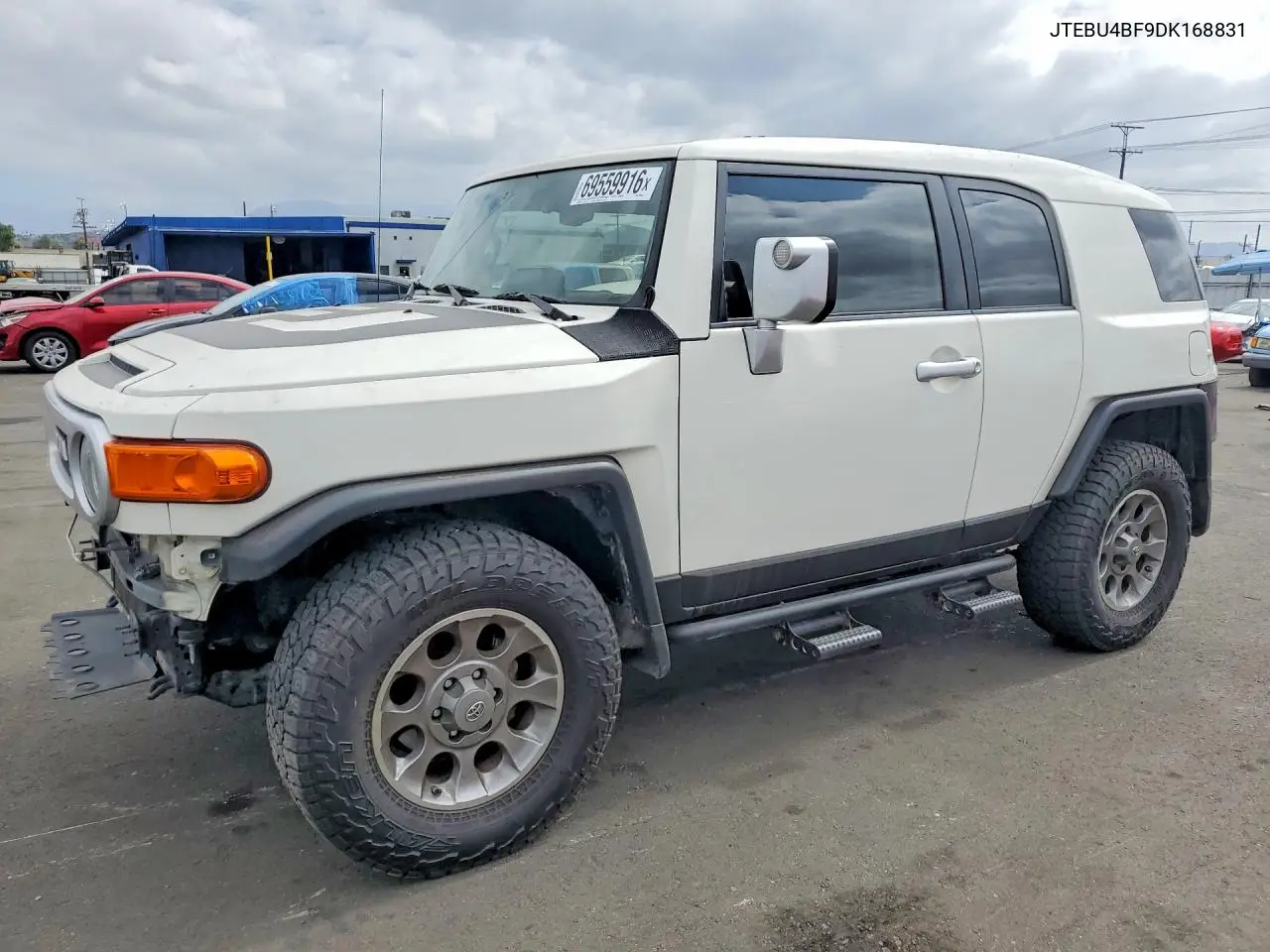 TOYOTA FJ CRUISER 2013, VIN JTEBU4BF9DK168831
