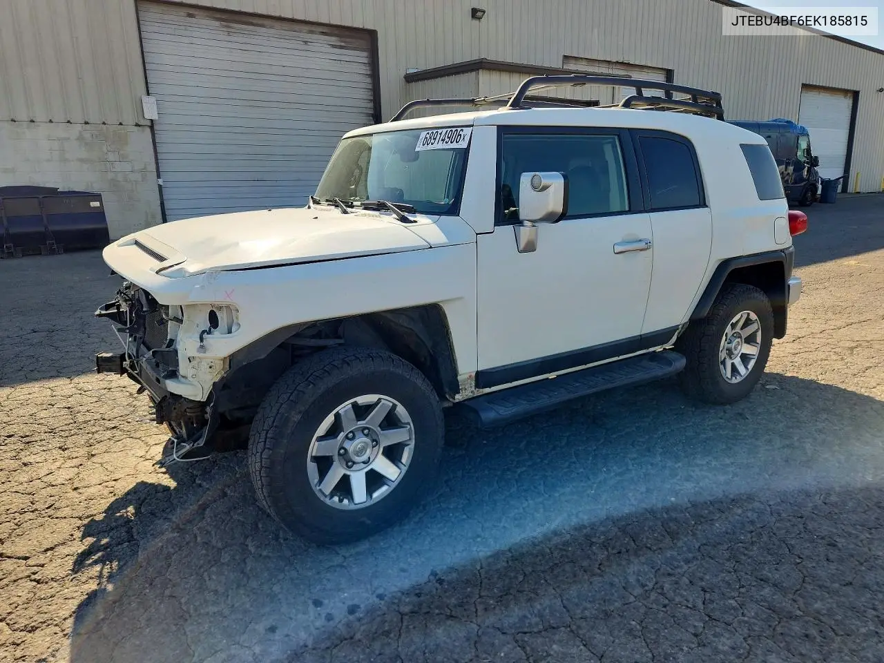 TOYOTA FJ CRUISER 2014, VIN JTEBU4BF6EK185815