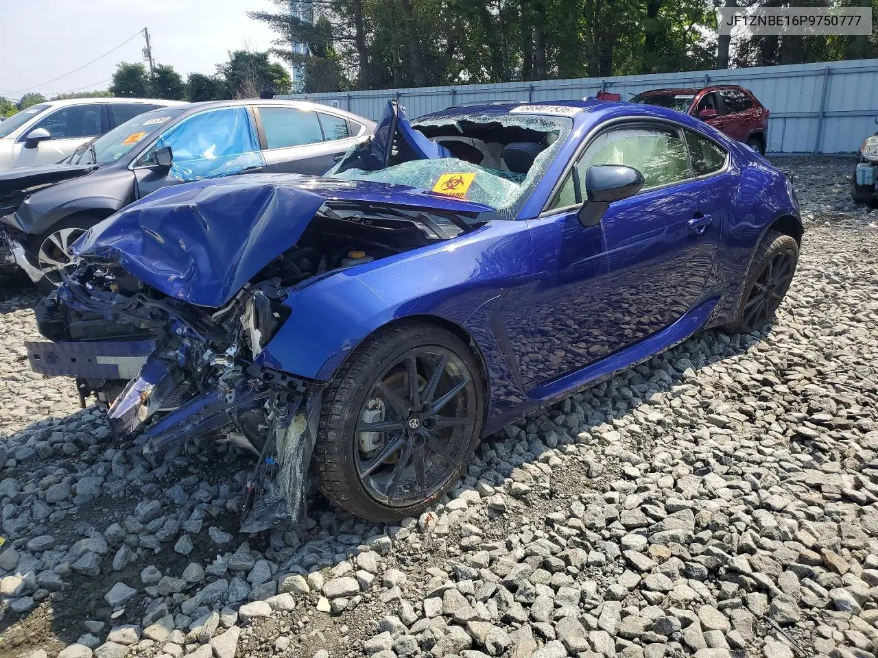 TOYOTA GR 86 2023, VIN JF1ZNBE16P9750777