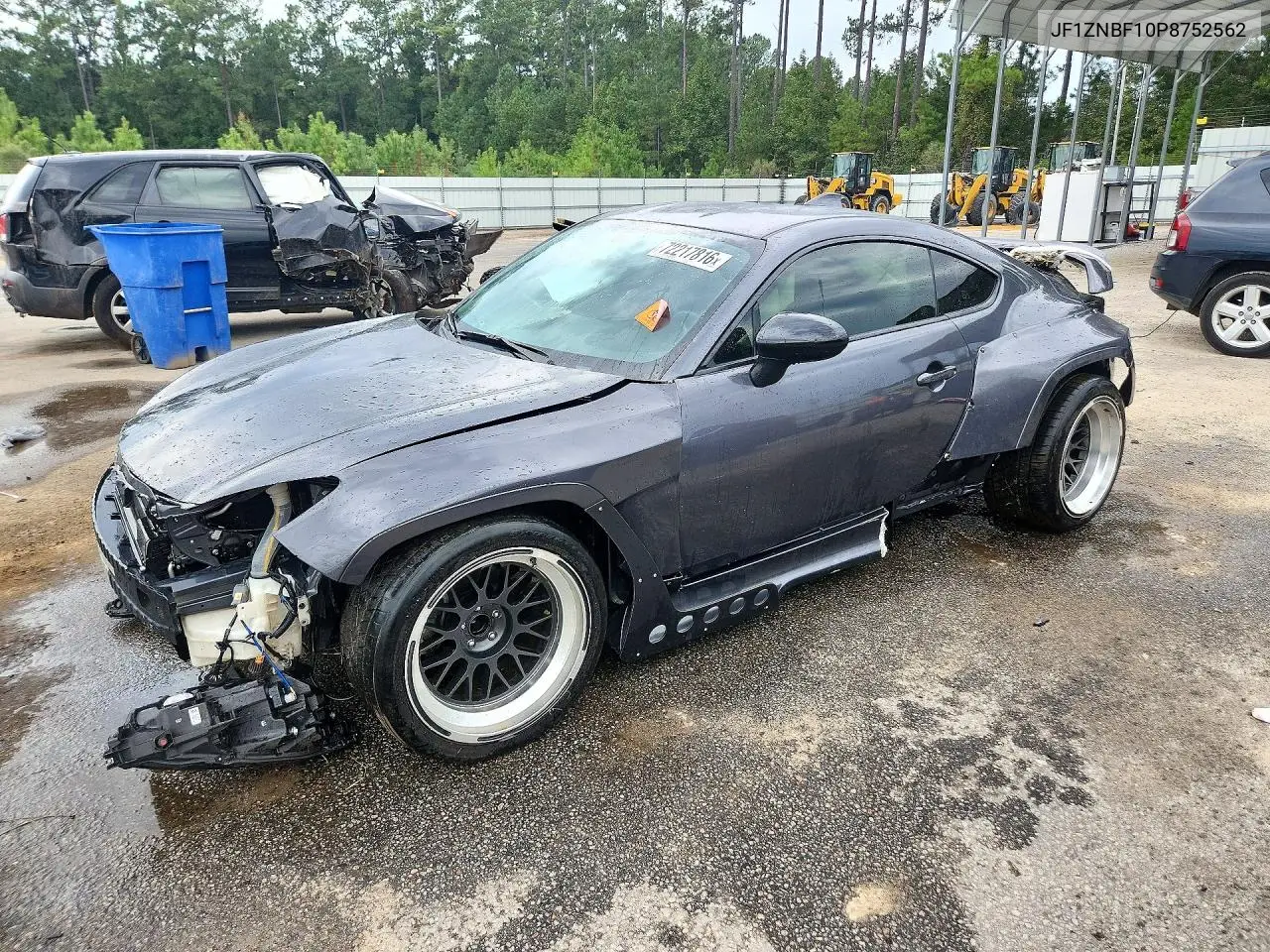 TOYOTA GR 86 2023, VIN JF1ZNBF10P8752562