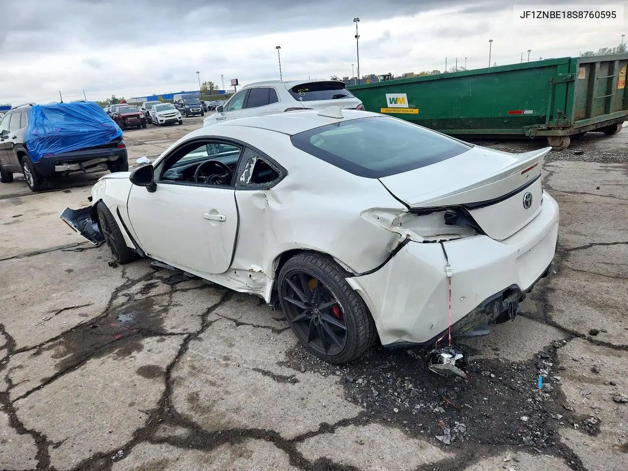 2025 TOYOTA GR 86 VIN JF1ZNBE18S8760595 — фото 2