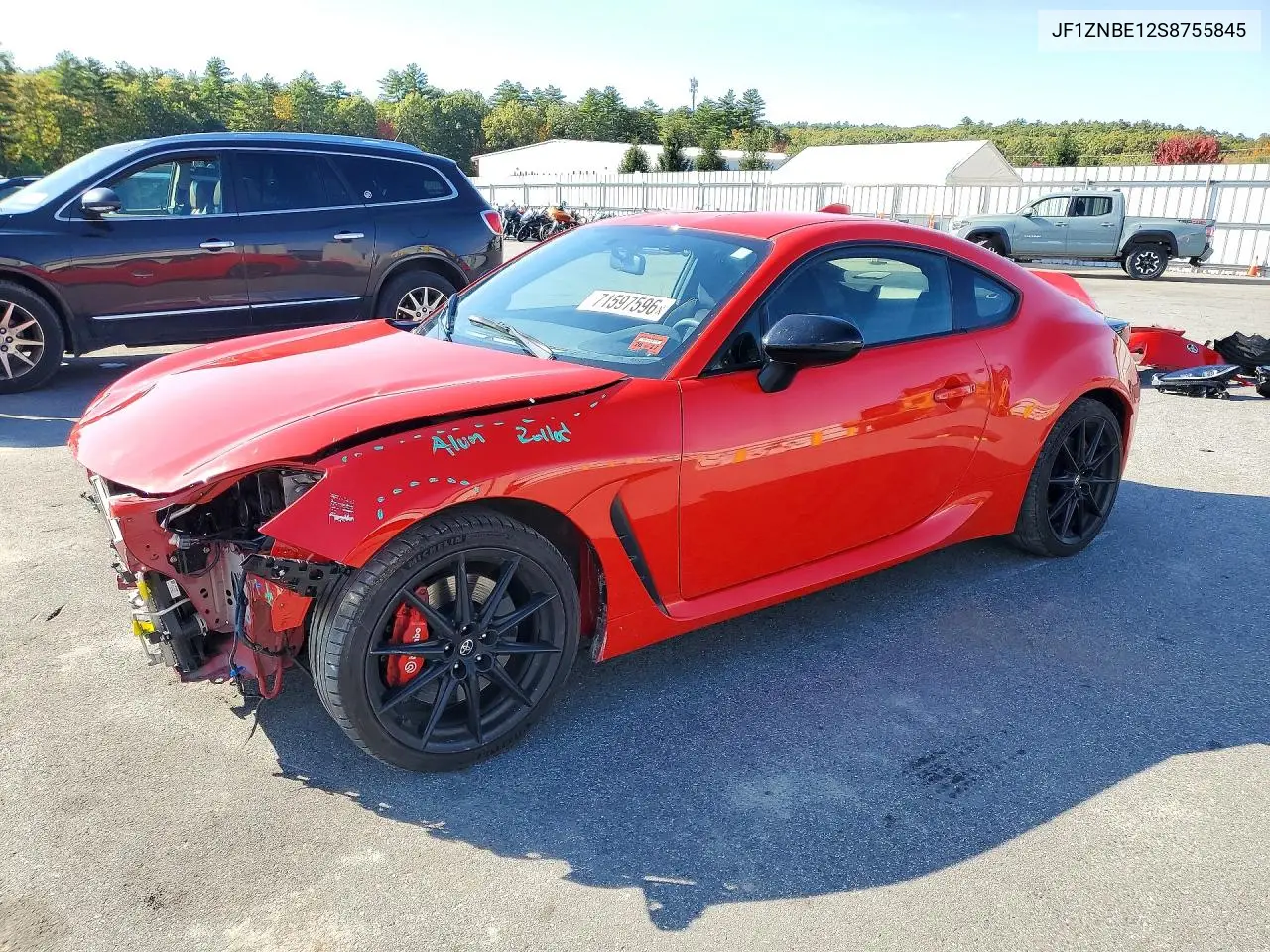 TOYOTA GR 86 2025, VIN JF1ZNBE12S8755845