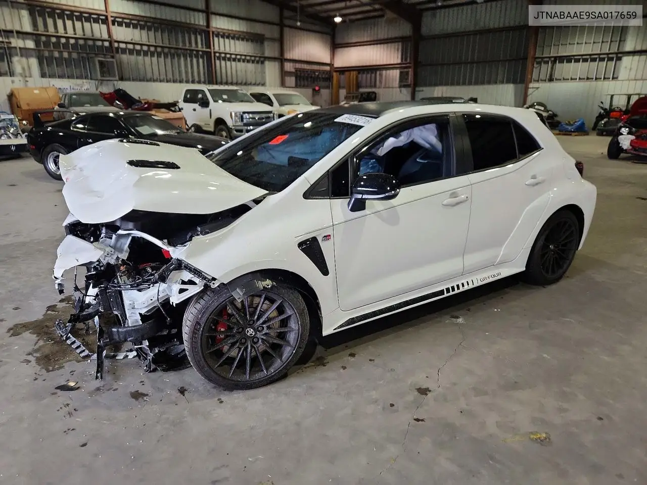 TOYOTA GR COROLLA 2025, VIN JTNABAAE9SA017659