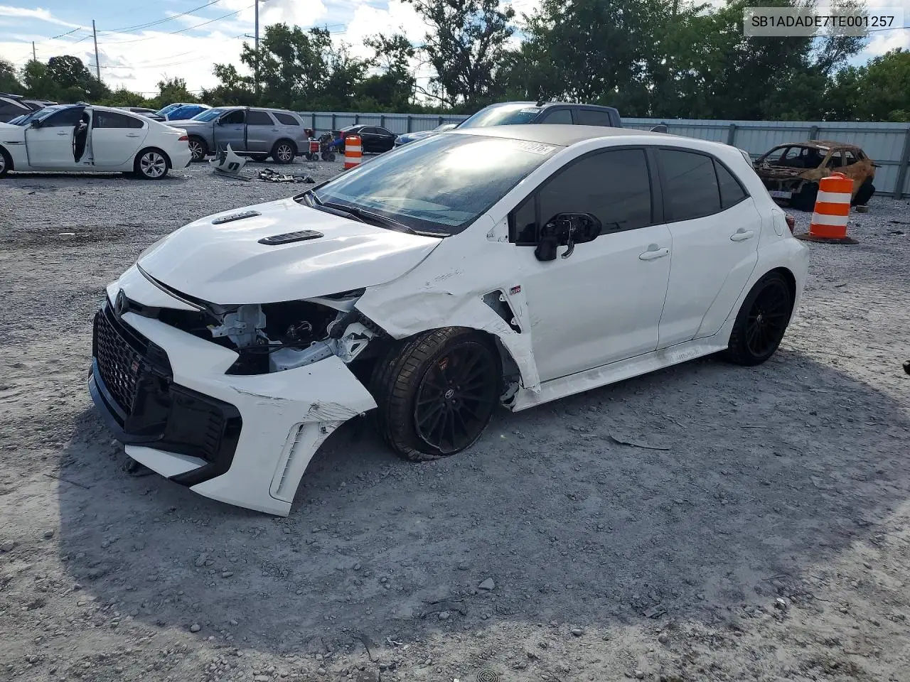 TOYOTA GR COROLLA 2026, VIN SB1ADADE7TE001257