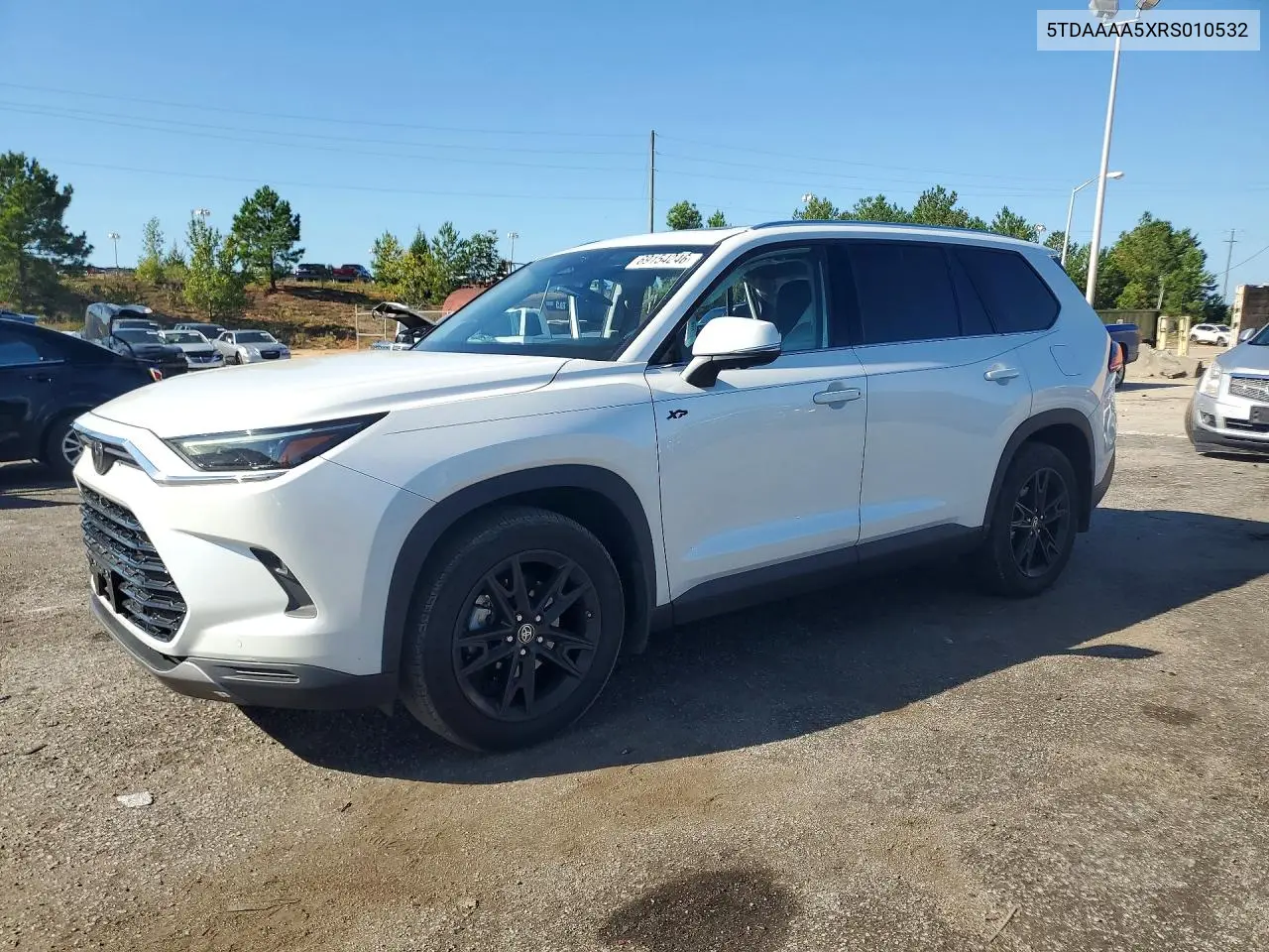 TOYOTA GRAND HIGHLANDER 2024, VIN 5TDAAAA5XRS010532
