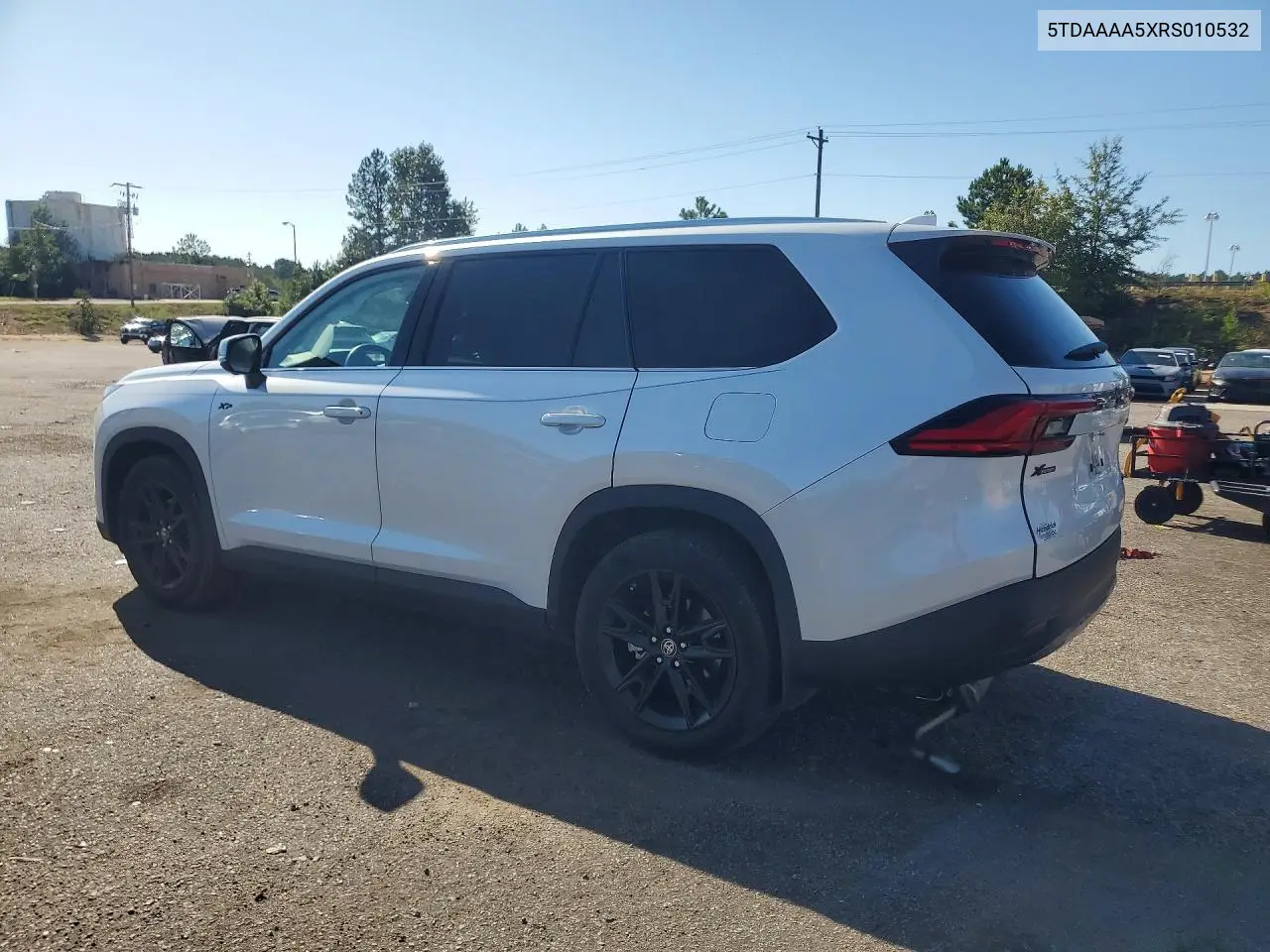 2024 TOYOTA GRAND HIGHLANDER VIN 5TDAAAA5XRS010532 — фото 2
