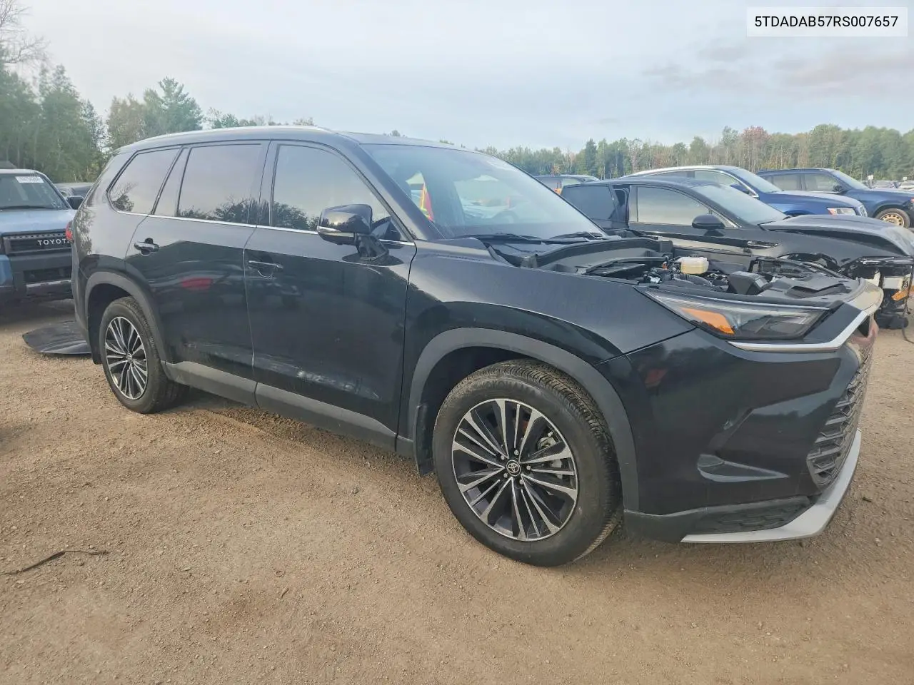 2024 TOYOTA GRAND HIGHLANDER VIN 5TDADAB57RS007657 — фото 4