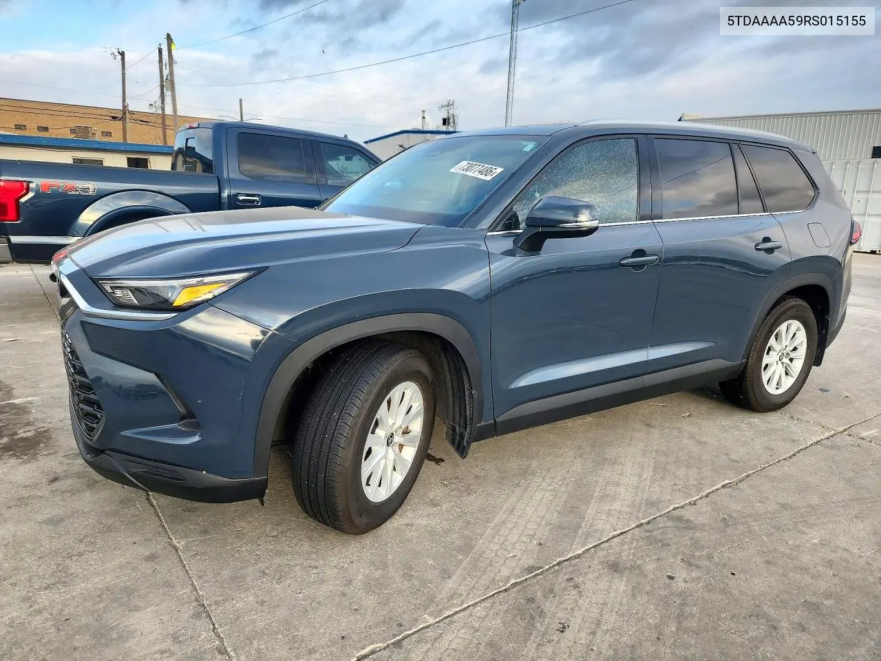 TOYOTA GRAND HIGHLANDER 2024, VIN 5TDAAAA59RS015155