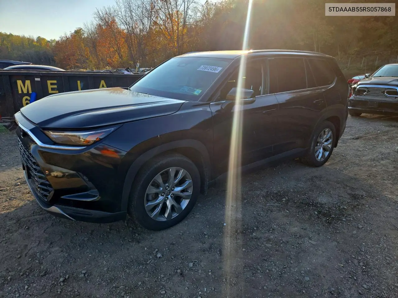 TOYOTA GRAND HIGHLANDER 2024, VIN 5TDAAAB55RS057868