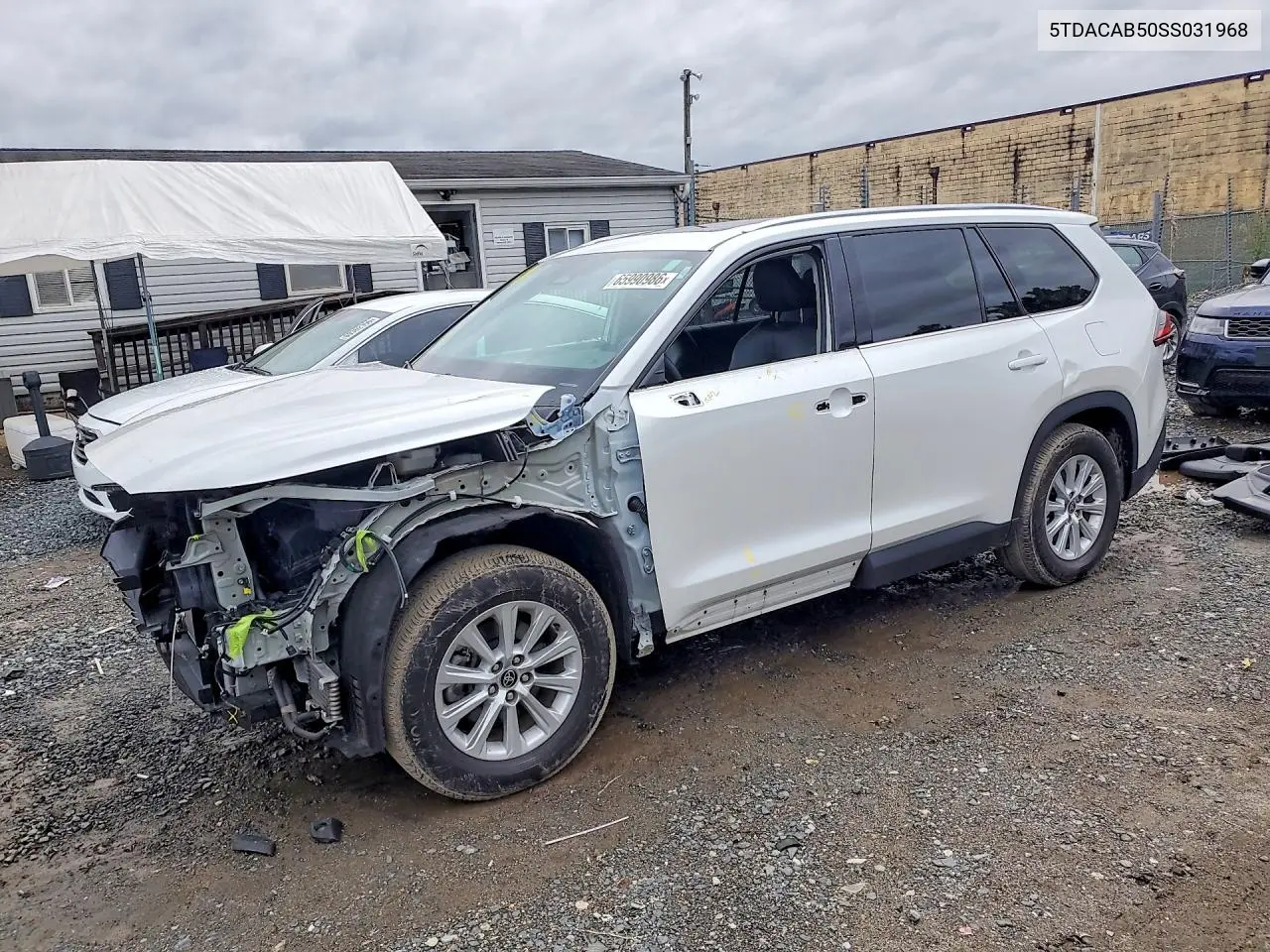 TOYOTA GRAND HIGHLANDER 2025, VIN 5TDACAB50SS031968