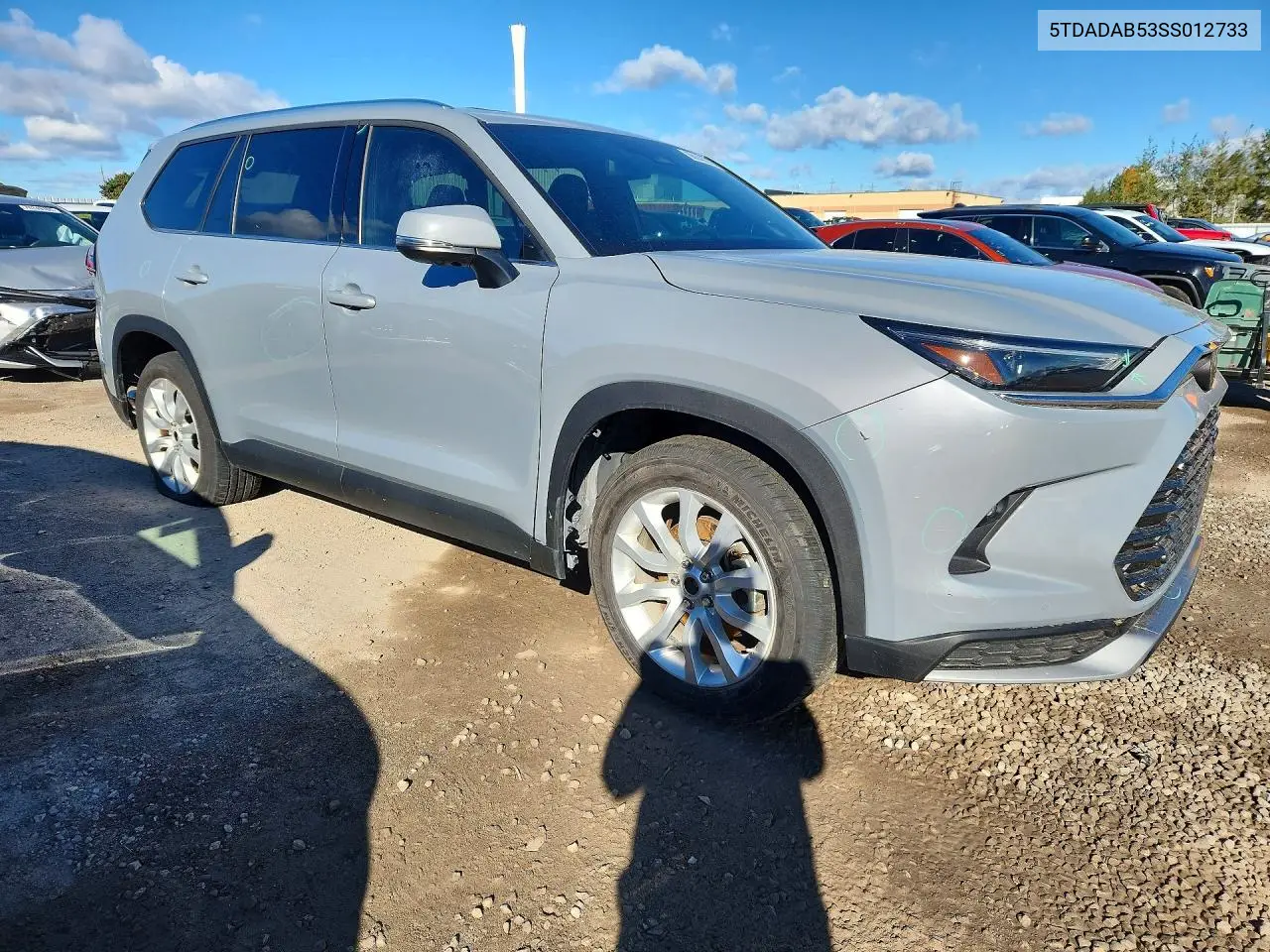 2025 TOYOTA GRAND HIGHLANDER VIN 5TDADAB53SS012733 — фото 4
