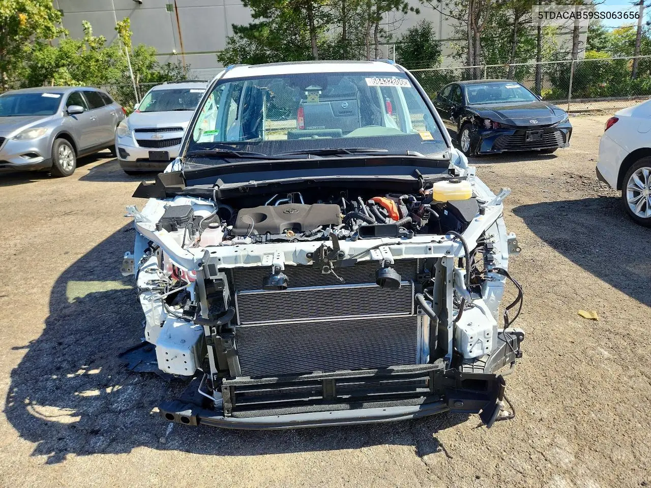 2025 TOYOTA GRAND HIGHLANDER VIN 5TDACAB59SS063656 — фото 5