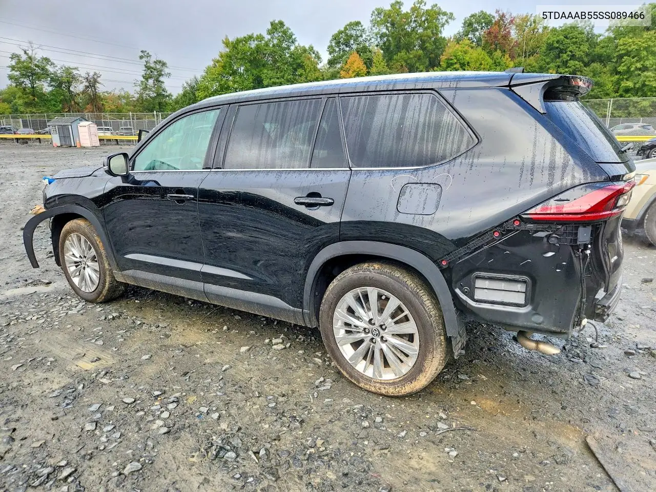2025 TOYOTA GRAND HIGHLANDER VIN 5TDAAAB55SS089466 — фото 2