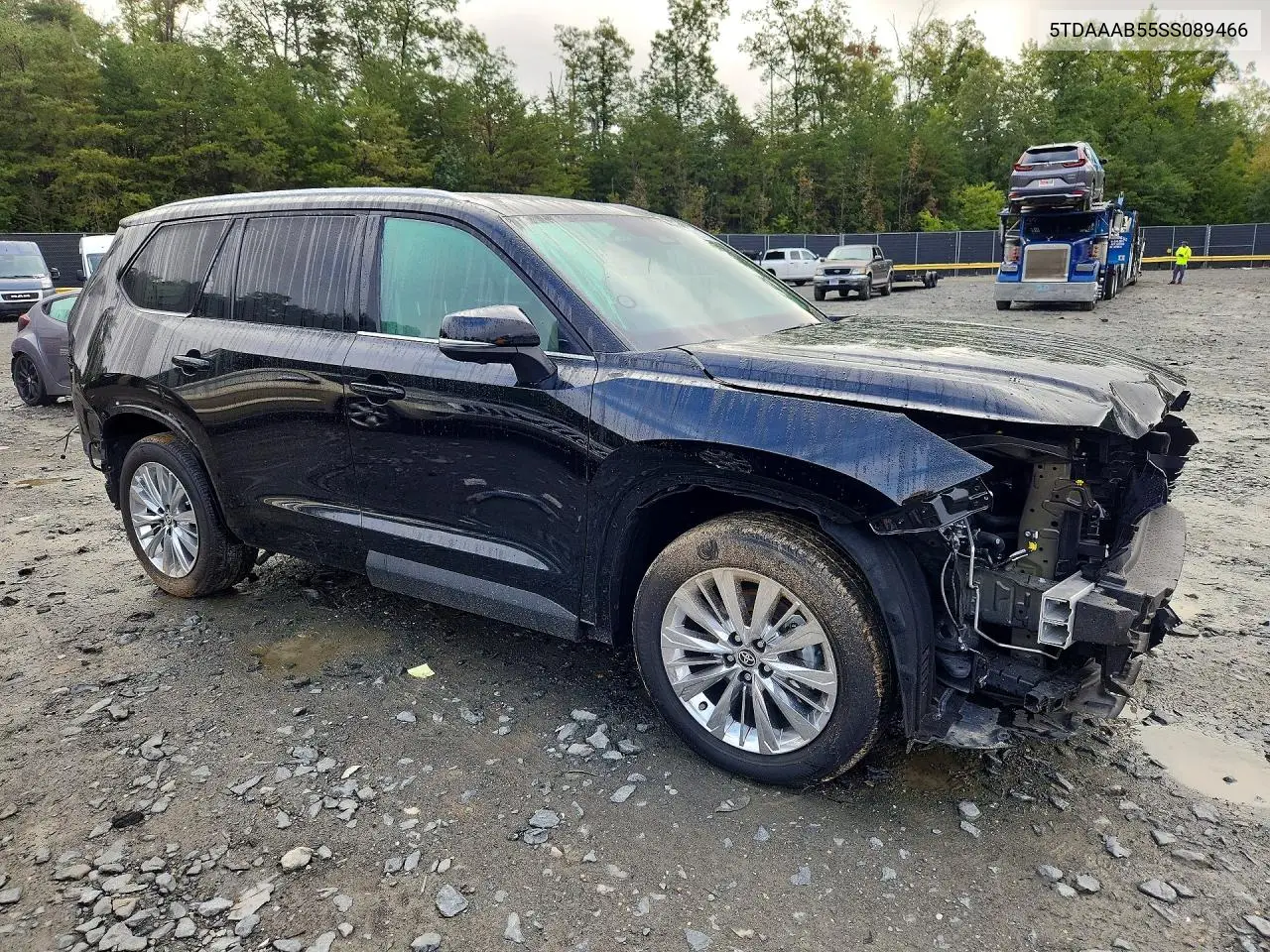 2025 TOYOTA GRAND HIGHLANDER VIN 5TDAAAB55SS089466 — фото 4