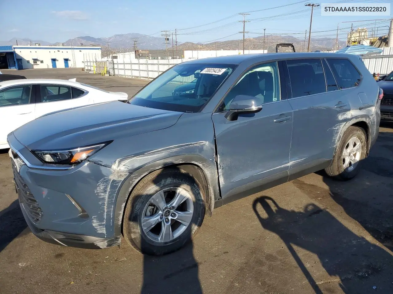 TOYOTA GRAND HIGHLANDER 2025, VIN 5TDAAAA51SS022820