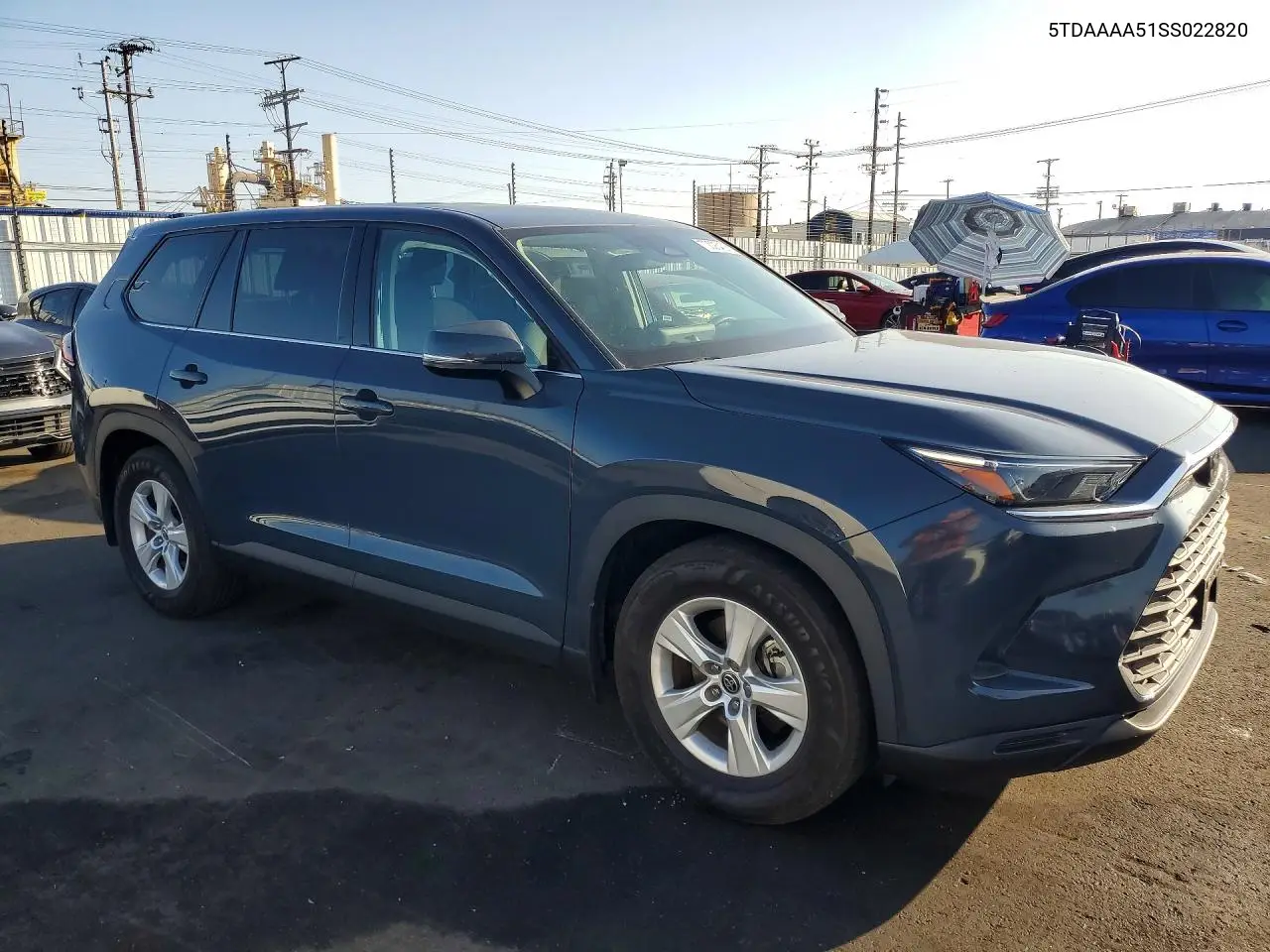 2025 TOYOTA GRAND HIGHLANDER VIN 5TDAAAA51SS022820 — фото 4