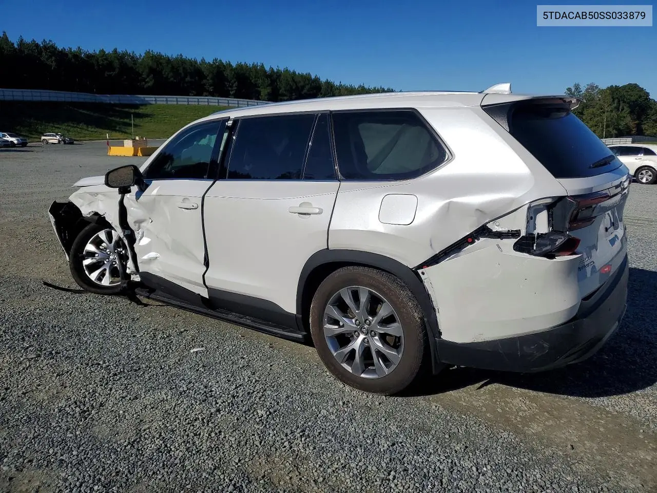 2025 TOYOTA GRAND HIGHLANDER VIN 5TDACAB50SS033879 — фото 2