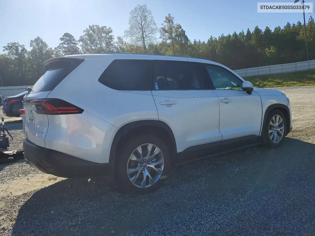 2025 TOYOTA GRAND HIGHLANDER VIN 5TDACAB50SS033879 — фото 3