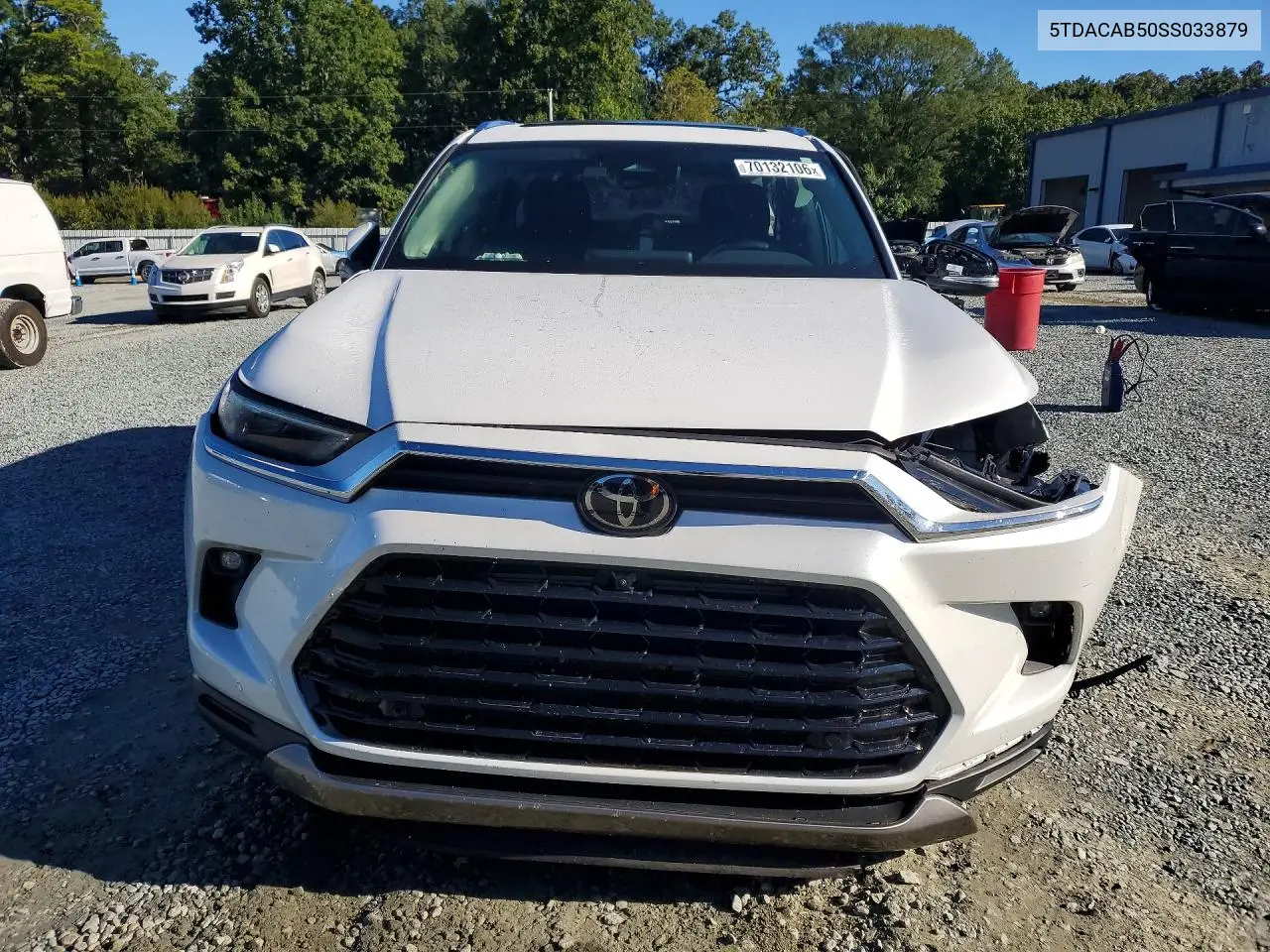 2025 TOYOTA GRAND HIGHLANDER VIN 5TDACAB50SS033879 — фото 5