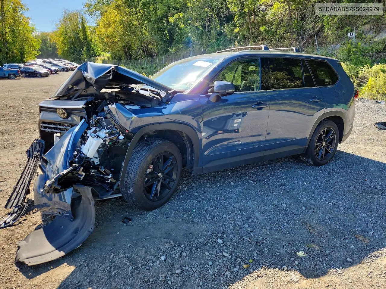 TOYOTA GRAND HIGHLANDER 2025, VIN 5TDADAB57SS024979