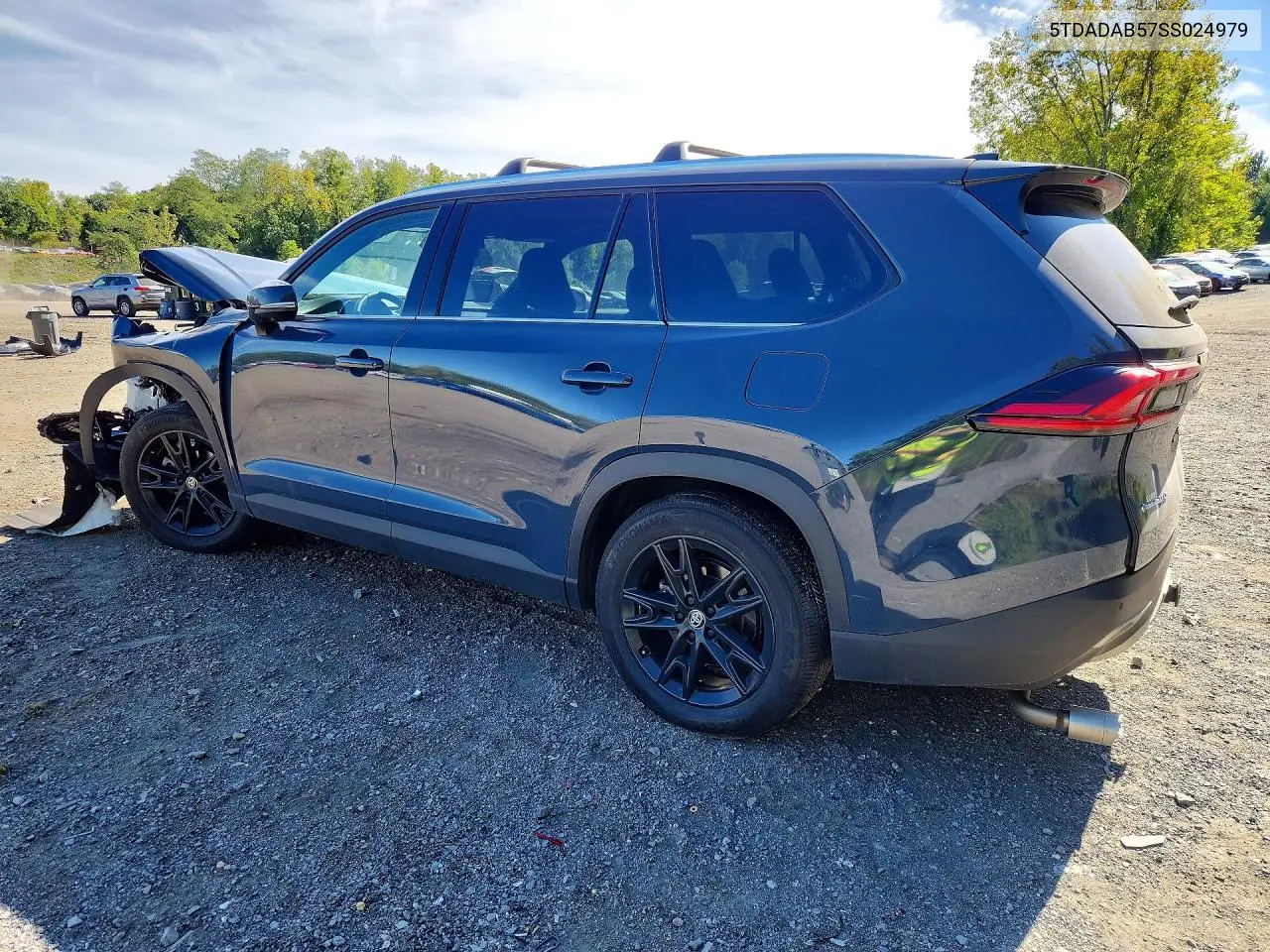 2025 TOYOTA GRAND HIGHLANDER VIN 5TDADAB57SS024979 — фото 2