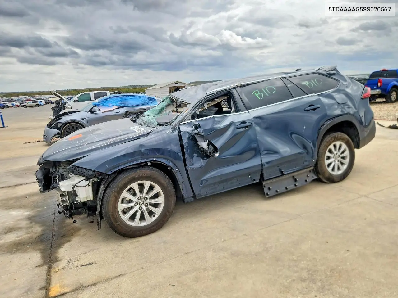 TOYOTA GRAND HIGHLANDER 2025, VIN 5TDAAAA55SS020567