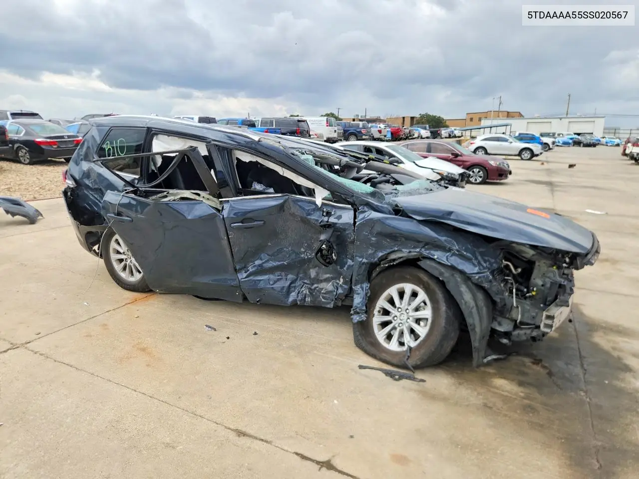 2025 TOYOTA GRAND HIGHLANDER VIN 5TDAAAA55SS020567 — фото 4