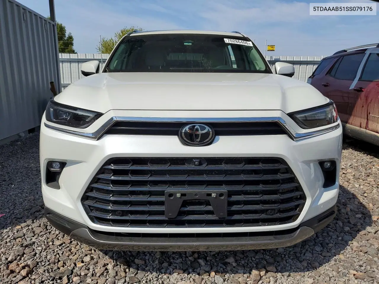 2025 TOYOTA GRAND HIGHLANDER VIN 5TDAAAB51SS079176 — фото 5