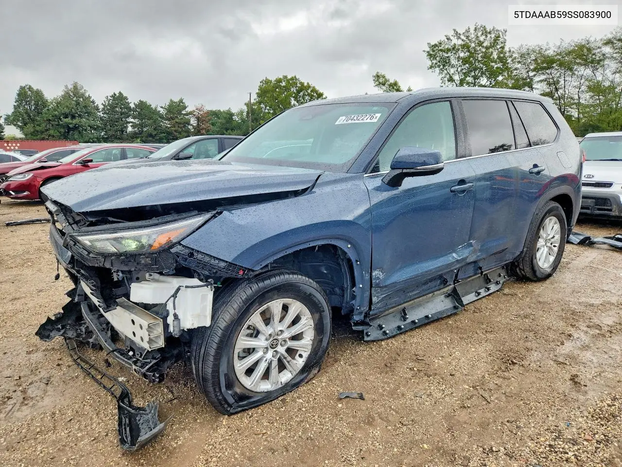 TOYOTA GRAND HIGHLANDER 2025, VIN 5TDAAAB59SS083900