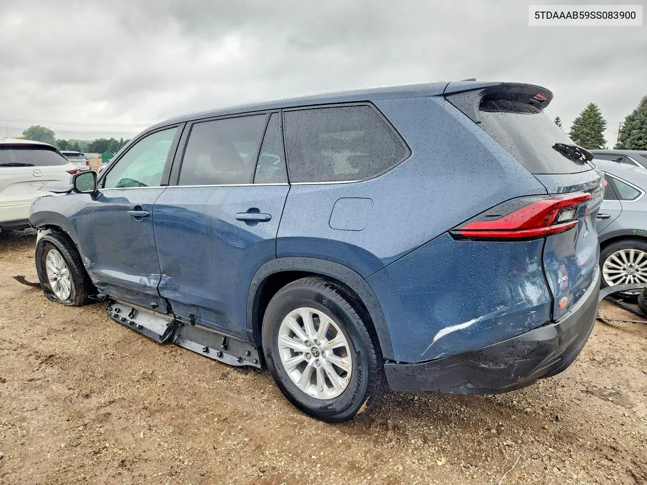 2025 TOYOTA GRAND HIGHLANDER VIN 5TDAAAB59SS083900 — фото 2