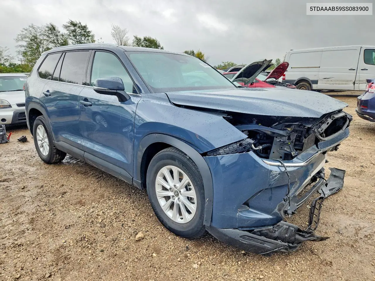2025 TOYOTA GRAND HIGHLANDER VIN 5TDAAAB59SS083900 — фото 4