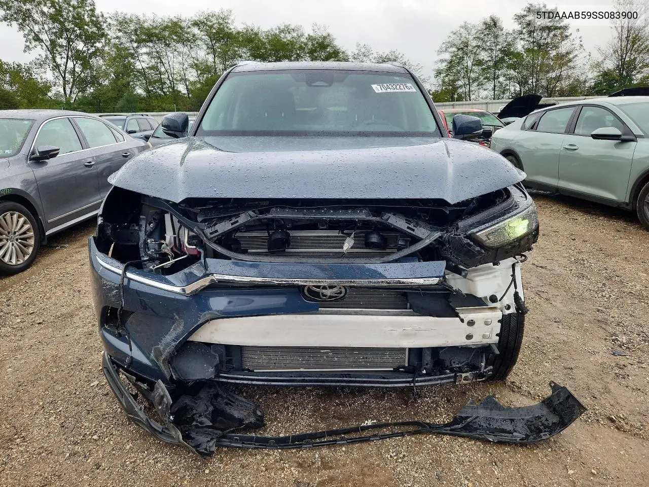2025 TOYOTA GRAND HIGHLANDER VIN 5TDAAAB59SS083900 — фото 5