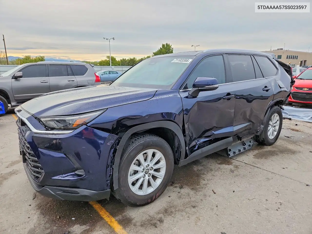 TOYOTA GRAND HIGHLANDER 2025, VIN 5TDAAAA57SS023597
