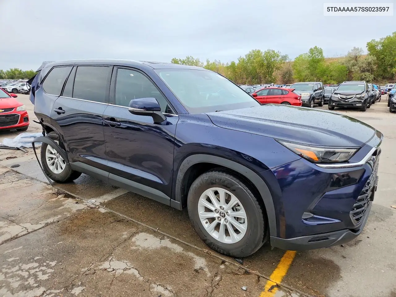 2025 TOYOTA GRAND HIGHLANDER VIN 5TDAAAA57SS023597 — фото 4