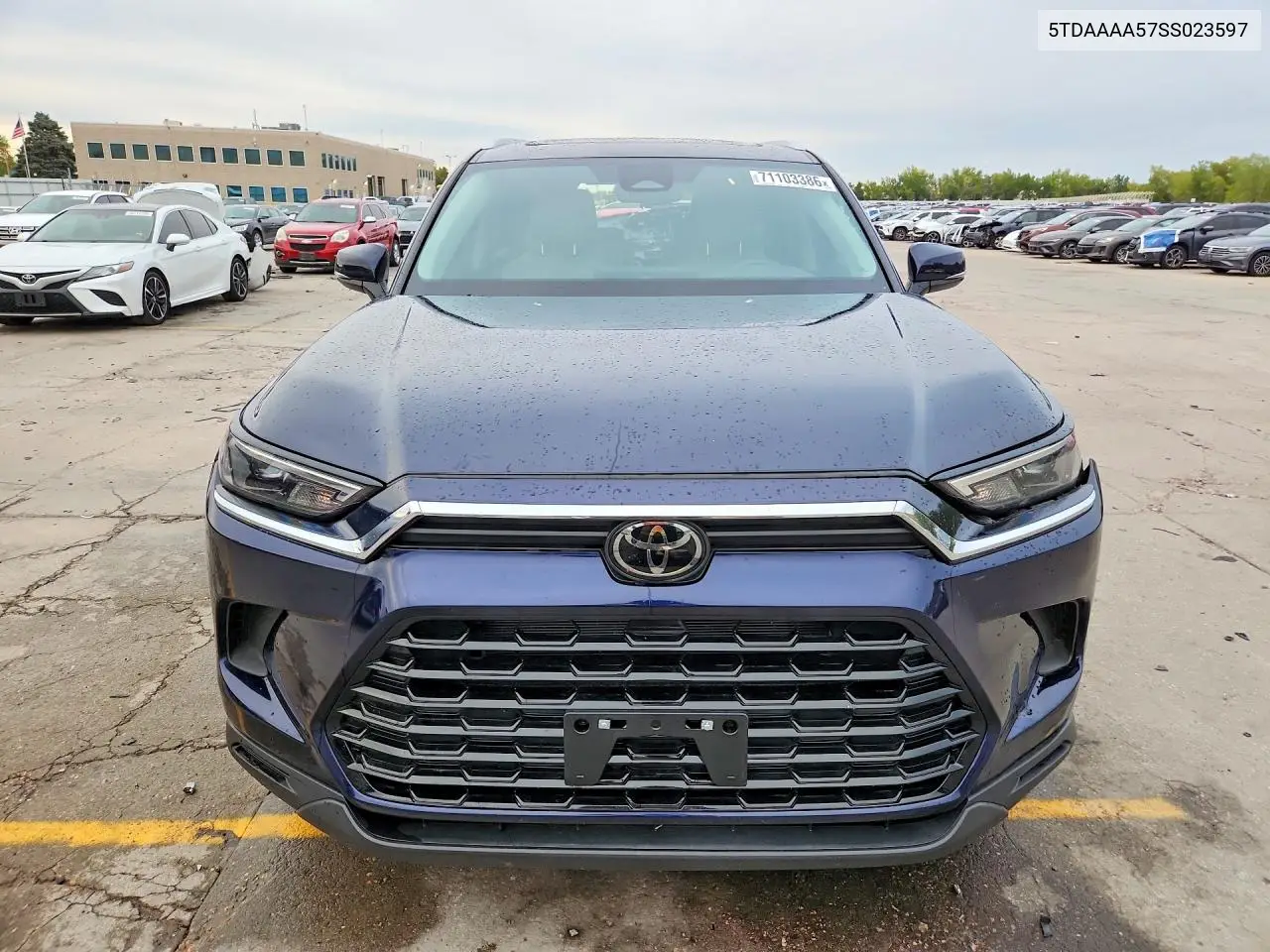 2025 TOYOTA GRAND HIGHLANDER VIN 5TDAAAA57SS023597 — фото 5