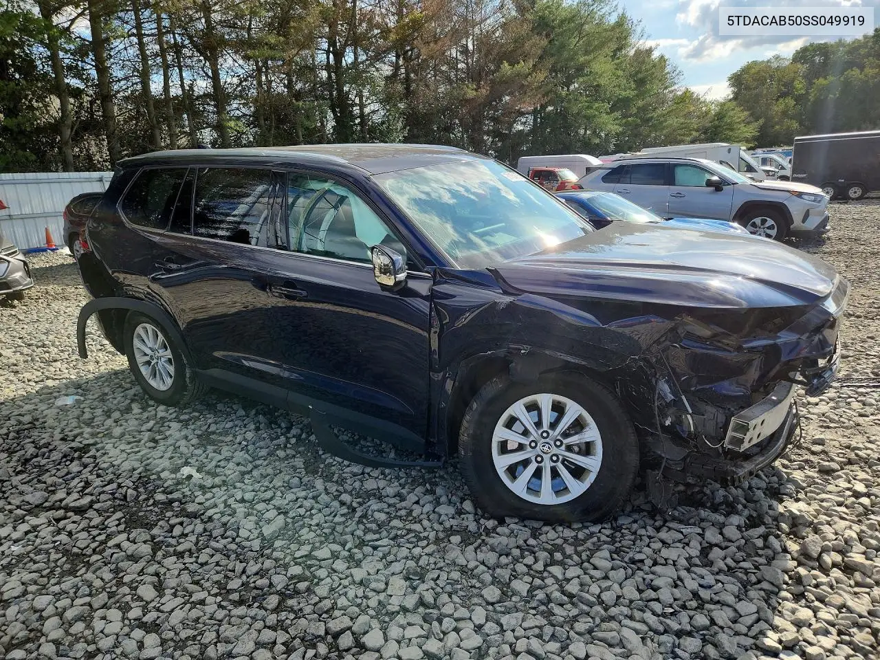 2025 TOYOTA GRAND HIGHLANDER VIN 5TDACAB50SS049919 — фото 4